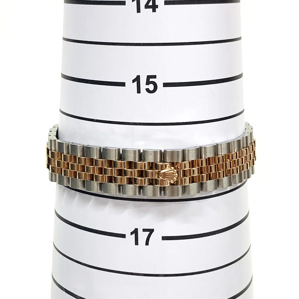 Rolex Datejust 28mm Jubilee 279171-0017 Stainless Steel and Rose Gold Watch Chocolate Index Dial 2023 – image 7