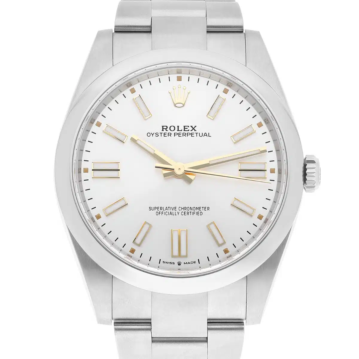 Rolex Oyster Perpetual 41mm 124300-0001 Silver Dial Never Worn 2024 Box And Papers – image 3
