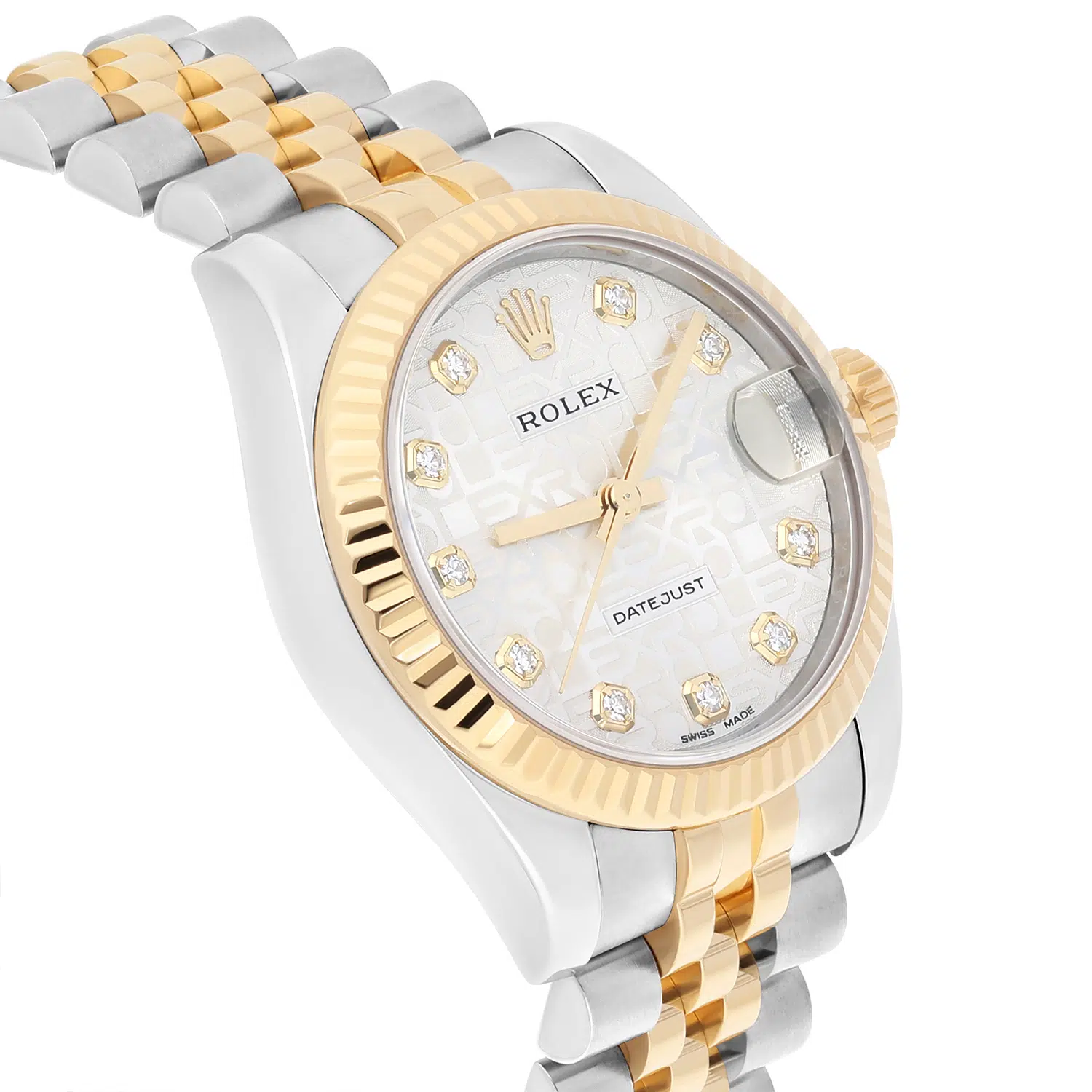 Rolex Women's Datejust 31 178273-0006 Silver Jubilee Diamond Dial, Jubilee Bracelet – image 5