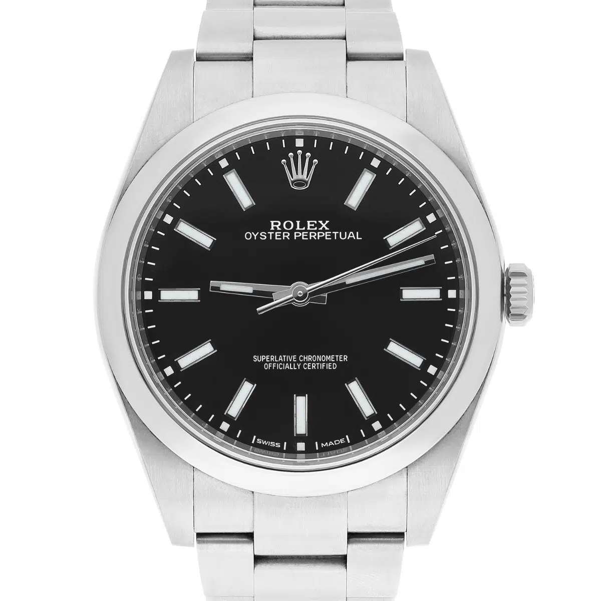 Rolex Oyster Perpetual 114300-0005 Black Dial Oyster Bracelet Complete – image 2