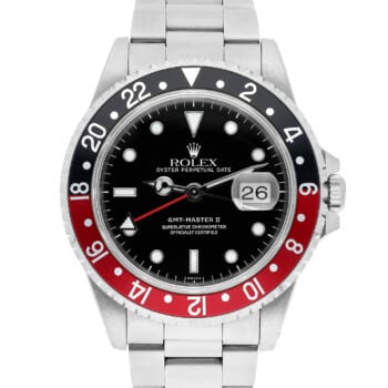 Rolex GMT-Master II "Coke" 16710 Stainless Steel Mens Watch