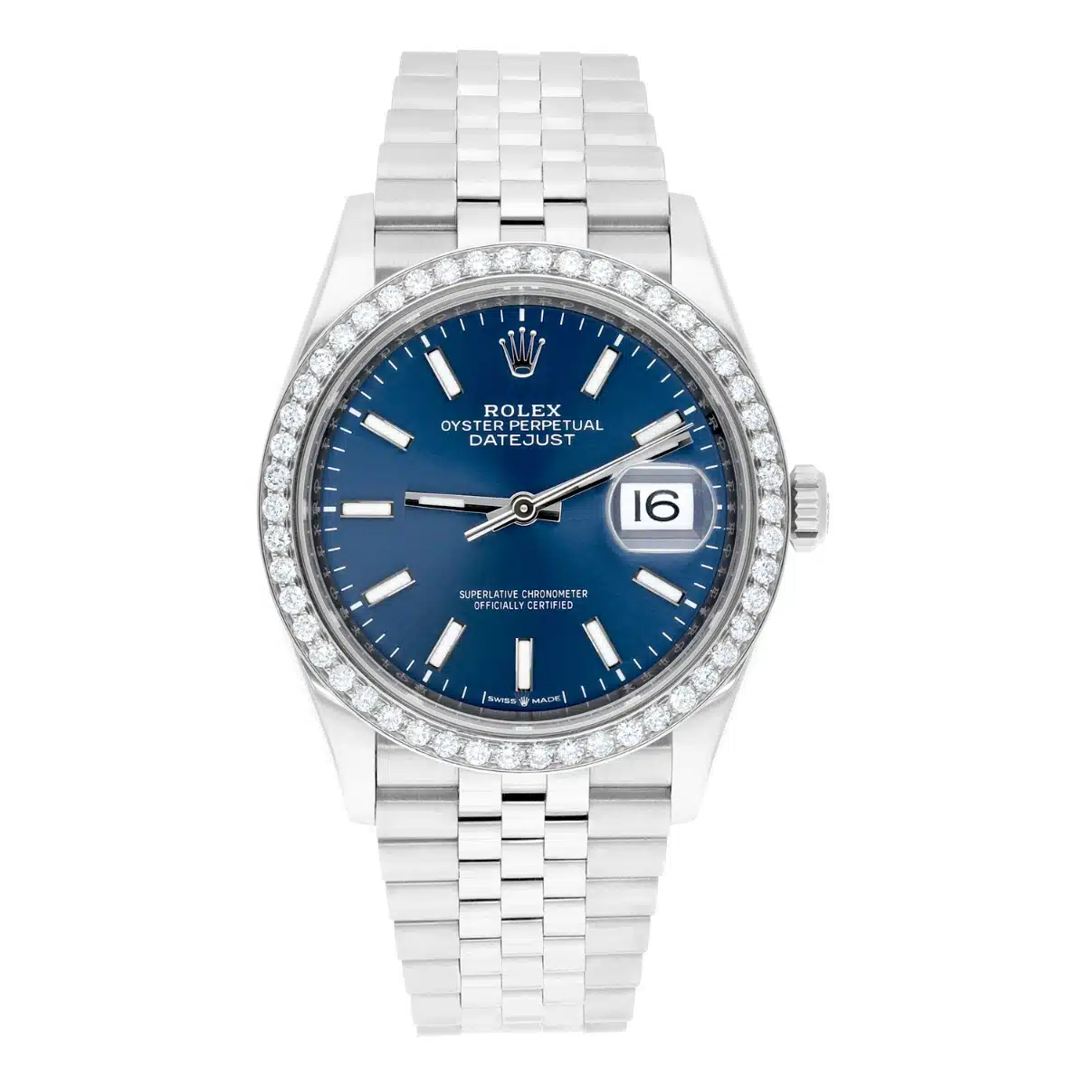Rolex Datejust 126234 36mm Stainless Steel with Blue Dial Watch – image 2