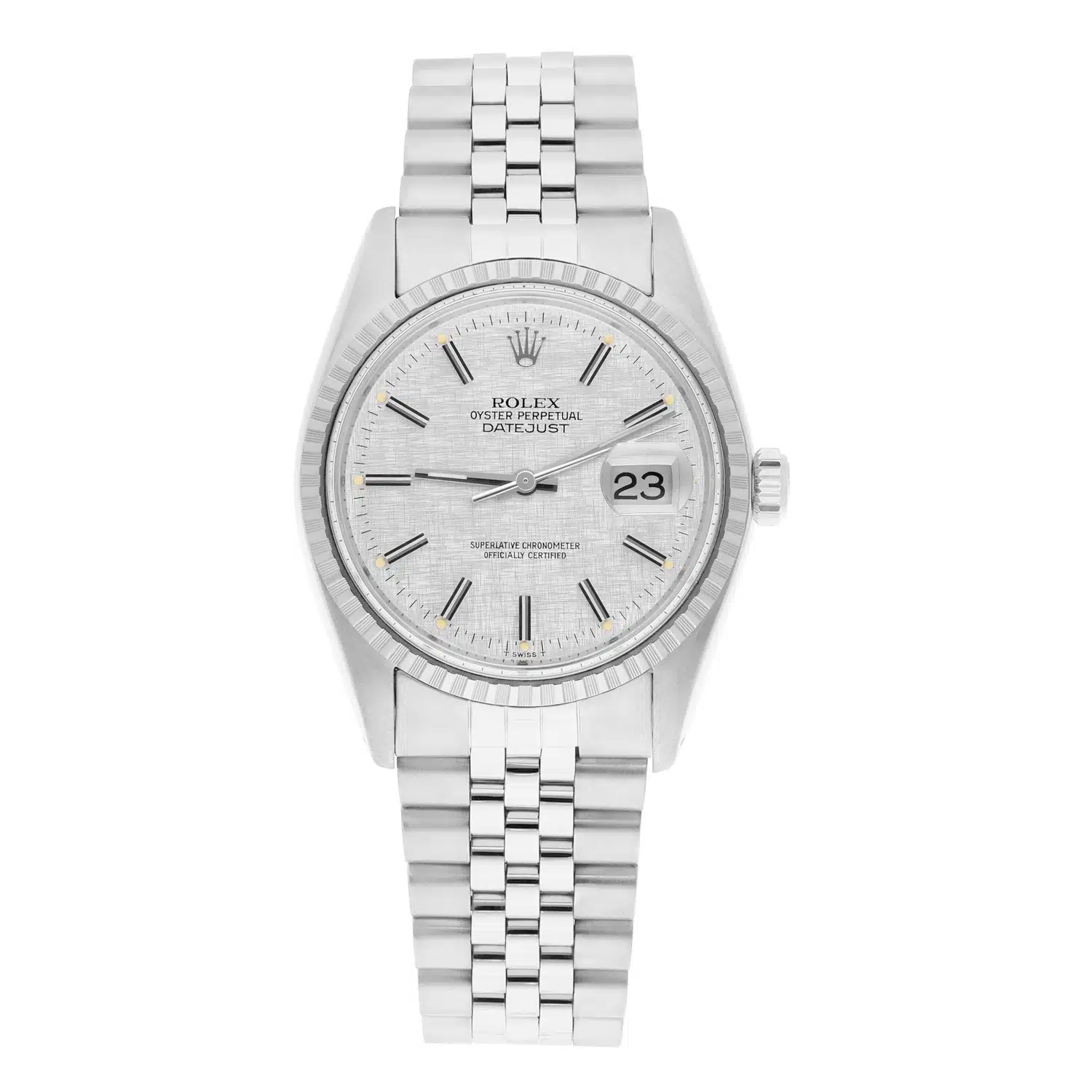 Rolex Datejust 36mm Stainless Steel 16030 Silver Index Dial, Circa 1986 – image 2