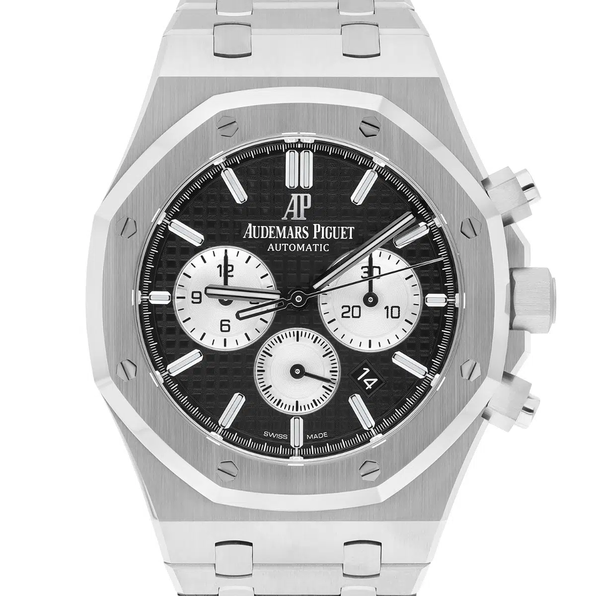 Audemars Piguet Royal Oak Chrono Steel Mens Watch