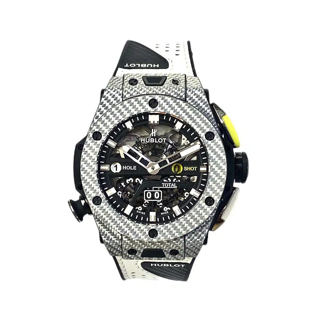 Hublot Big Bang Unico 416.YS.1120.VR Carbon Fiber with Transparent Dial Watch – image 2