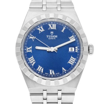 Tudor Royal Automatic Blue Dial Steel Men's Watch 28500 Unworn 2023