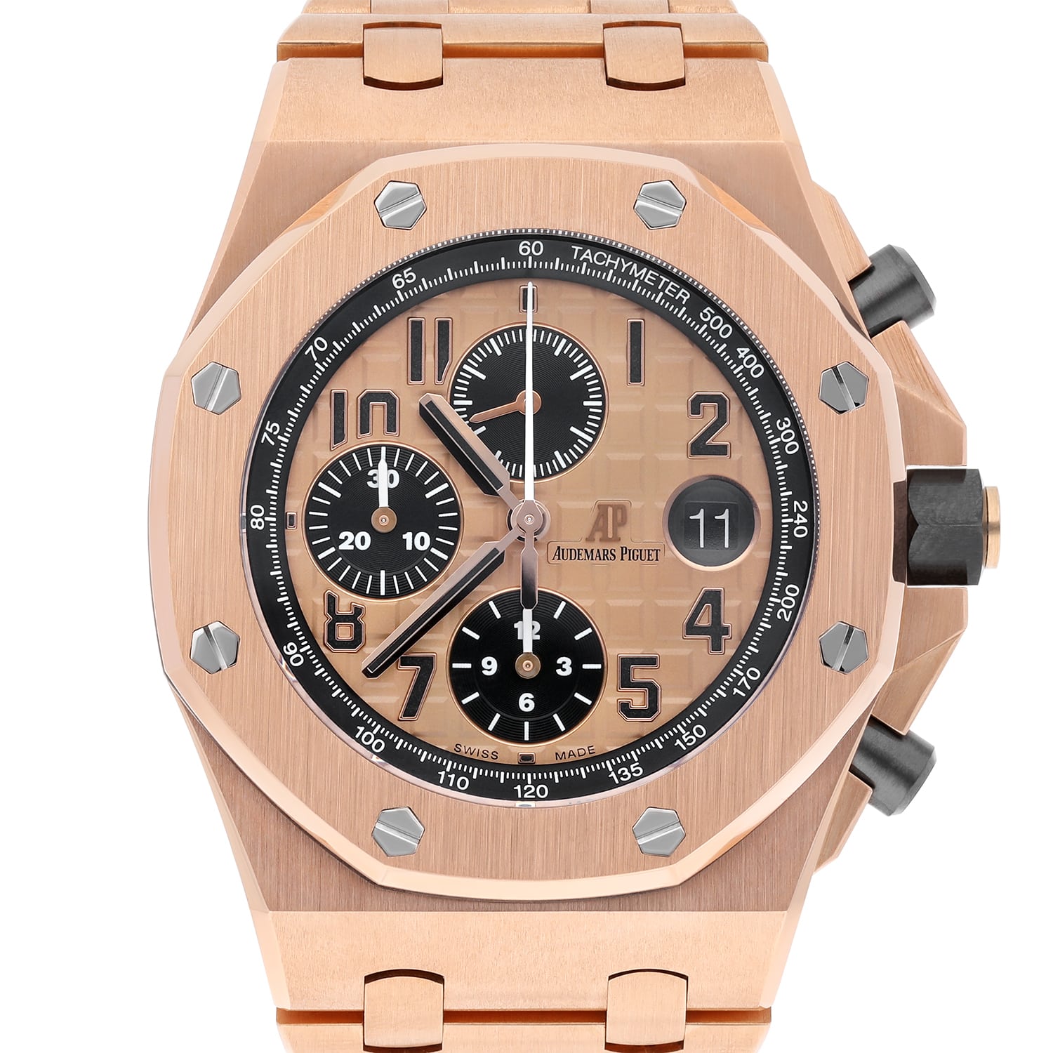 AP Royal Oak Offshore Chronograph 26470OR.OO.1000OR.01 18kt Rose Gold Complete
