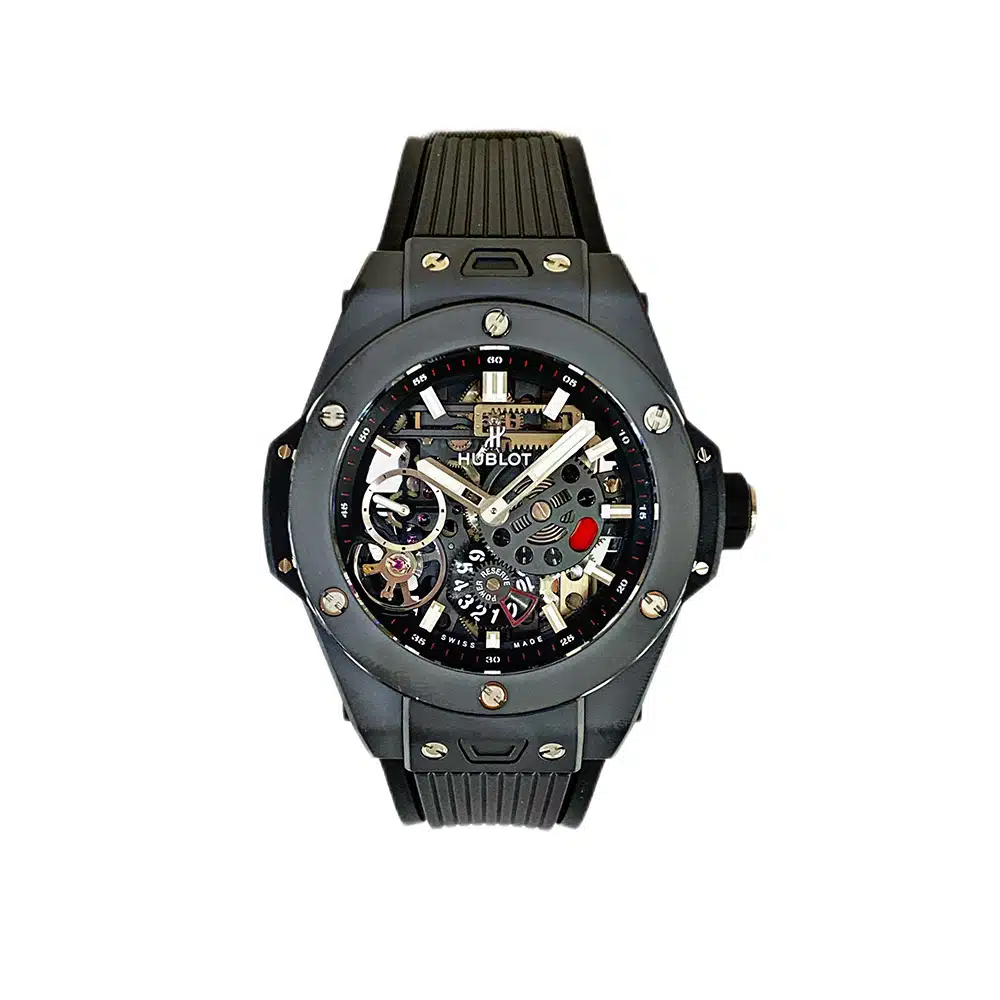 Hublot Big Bang Meca-10 414.CI.1123.RX Black Ceramic with Black Rubber Watch – image 2