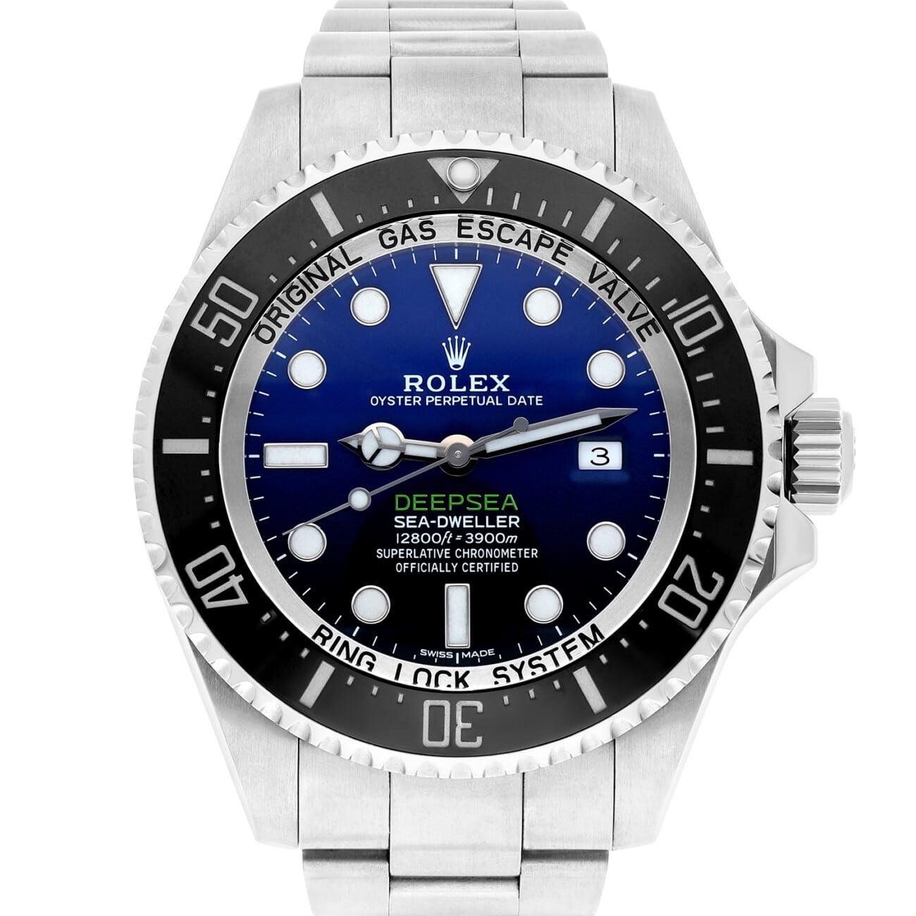 Rolex James Cameron Deepsea Sea-Dweller D-Blue Steel Ceramic Watch 116660 B/P