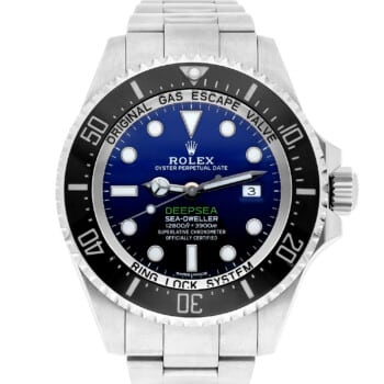 Rolex James Cameron Deepsea Sea-Dweller D-Blue Steel Ceramic Watch 116660 B/P
