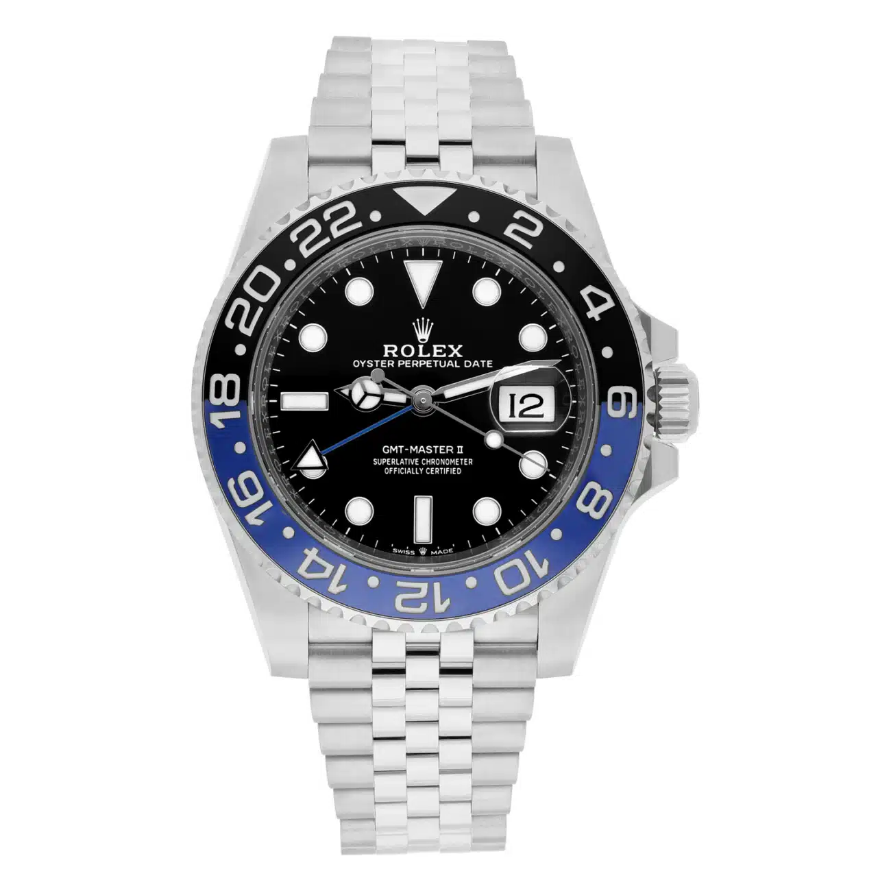 Rolex GMT Master II 126710BLNR 40mm Stainless Steel Batgirl Box Papers 2022
