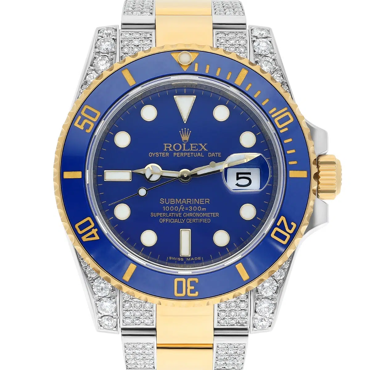 Rolex Submariner 116613LB 40 MM Blue Dial Pre-owned