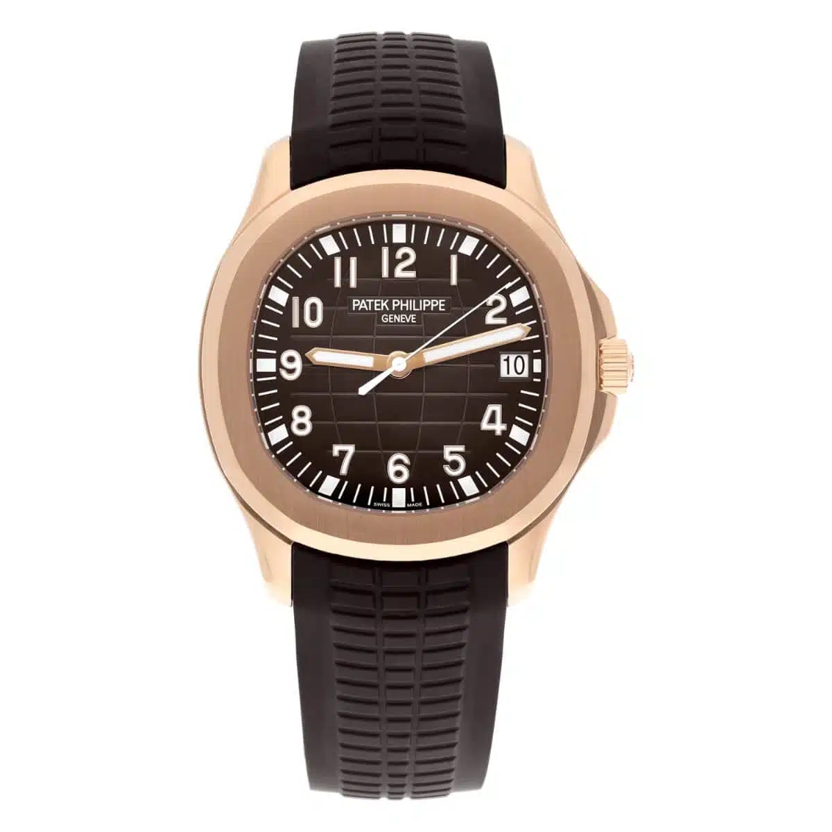 Patek Philippe Aquanaut 5167R Rose Gold With Brown Rubber Watch – image 2