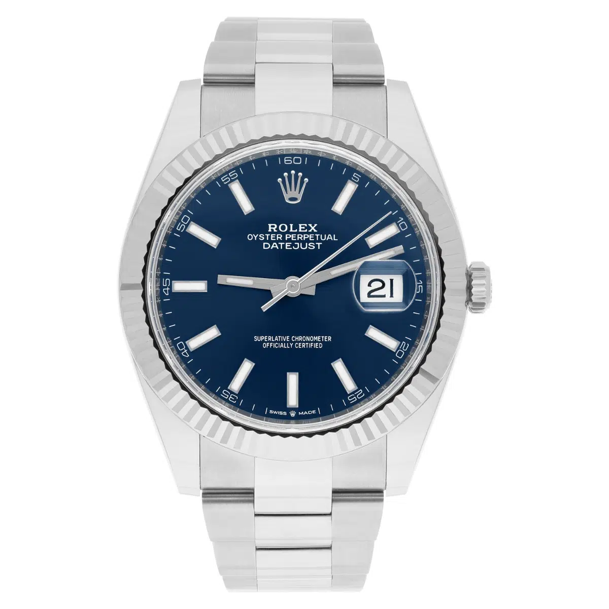 Rolex Datejust 126334 Stainless Steel 41mm Blue Index Dial 2019 – image 2