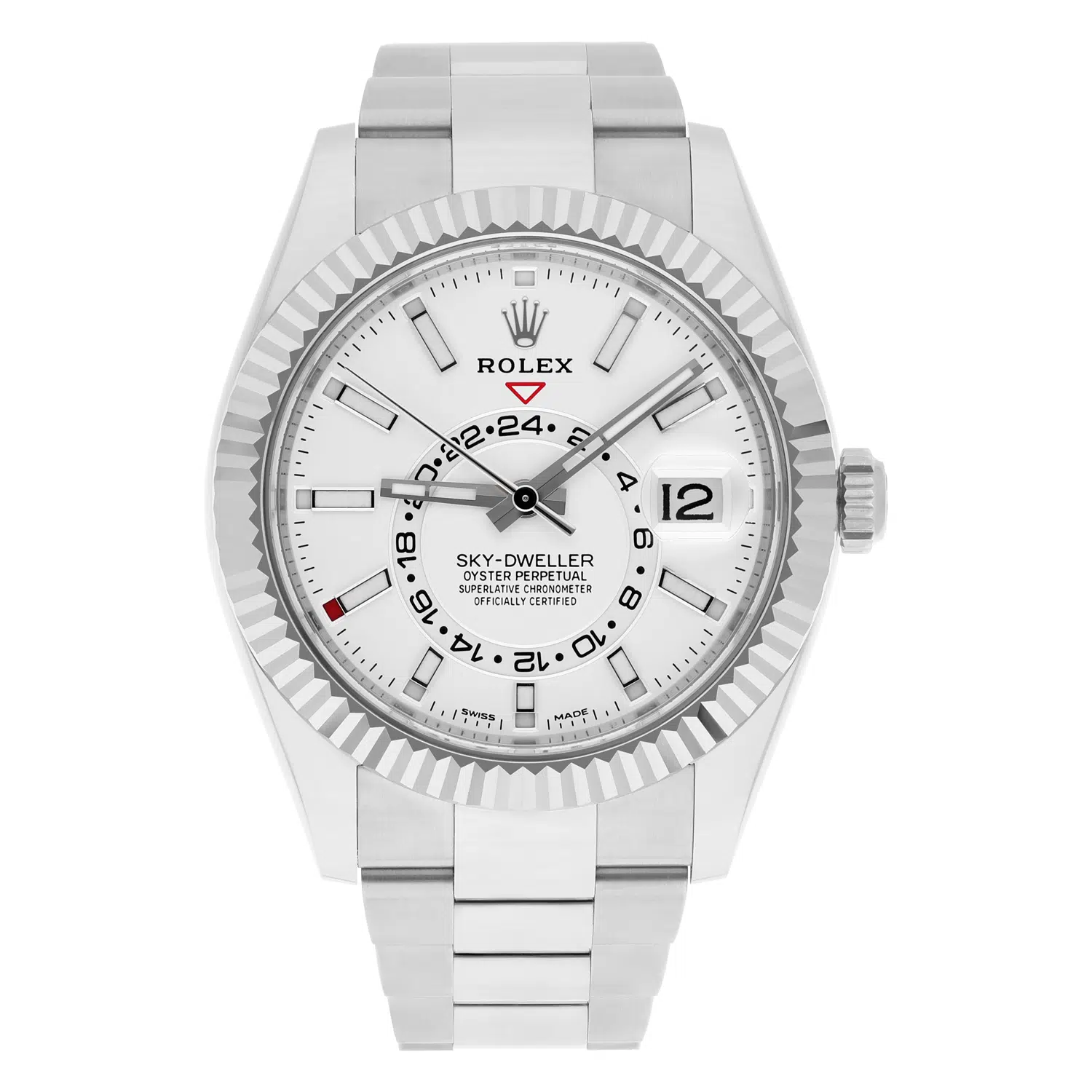Rolex Sky-Dweller 326934-0001 White Dial Stainless Steel Oyster Unworn 2023 – image 2