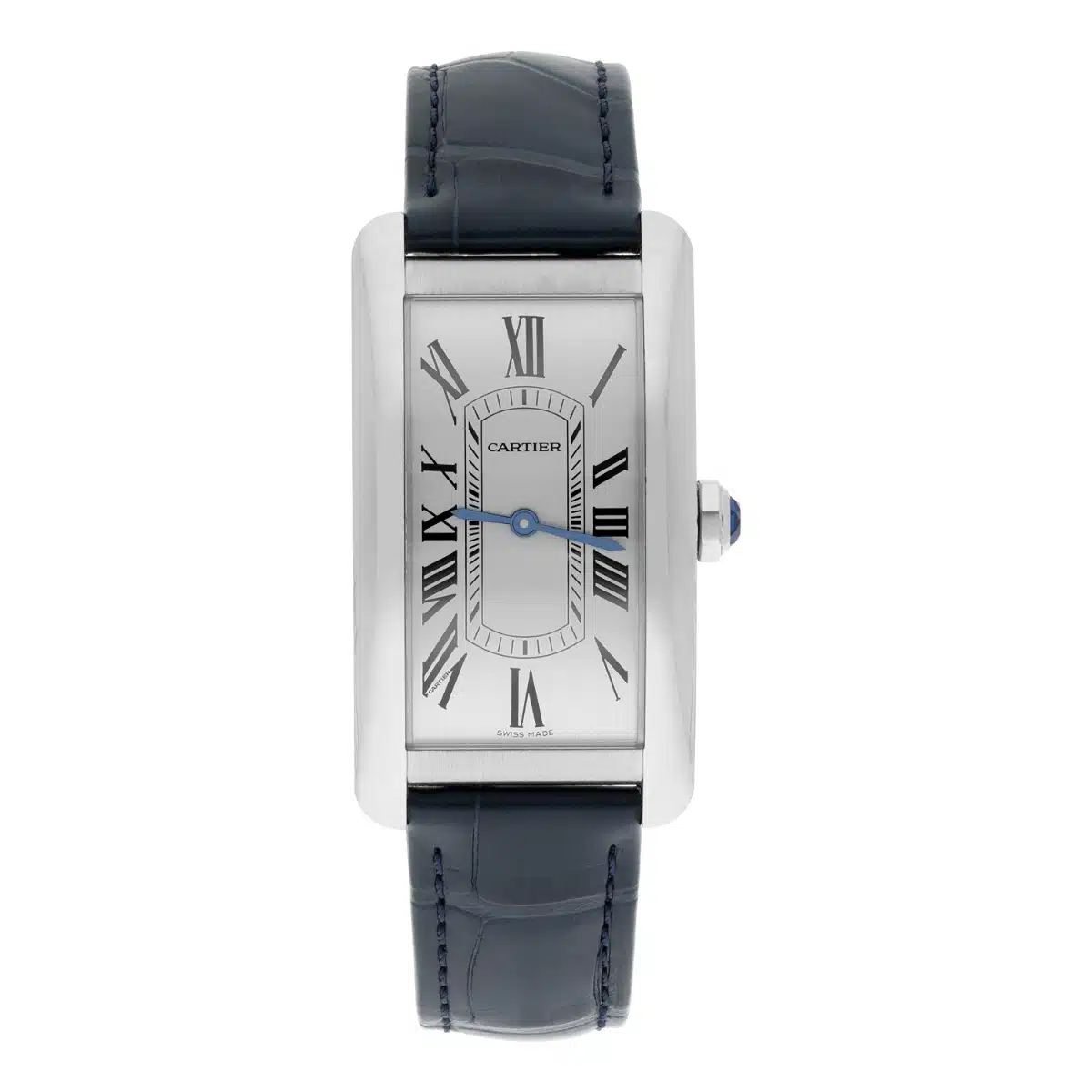 Cartier Tank Americaine Large Model Automatic Silver Dial Men's Watch WSTA0083 – image 2