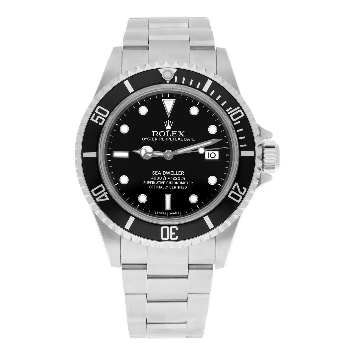 Rolex Sea-Dweller 40mm Black Dial Oyster Stainless Steel Watch 16600 Circa 2005 – image 2