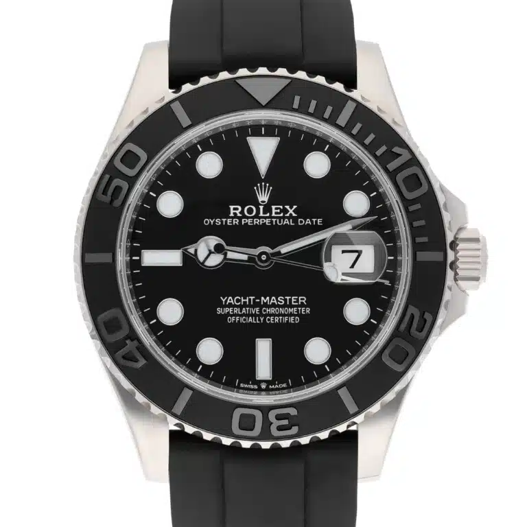 Rolex Yacht-Master 226659 42mm Oysterflex White Gold with Black Dial Watch - 2022