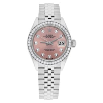 Rolex Lady-Datejust 28mm 279384RBR Pink Diamond Jubilee Complete