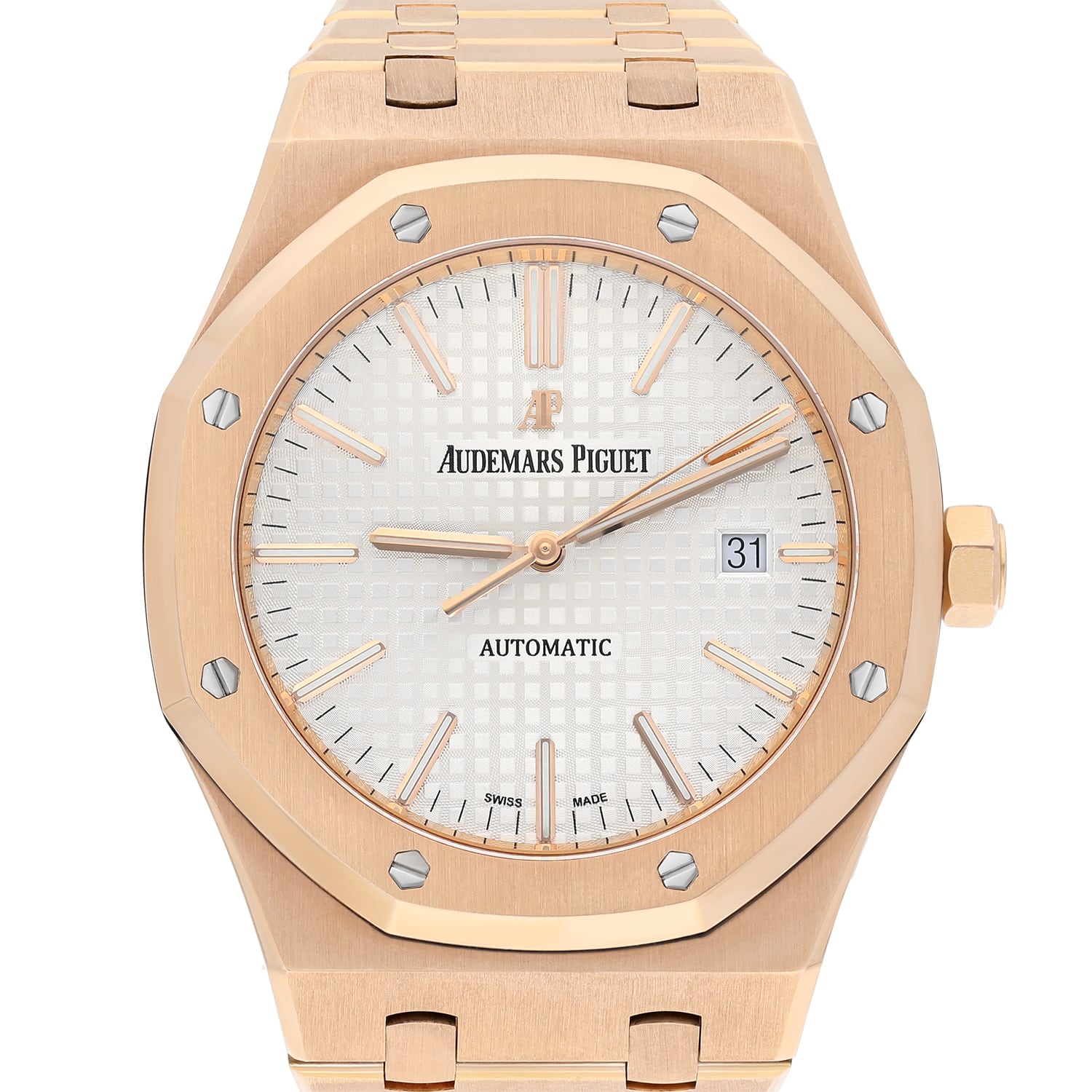 AP Royal Oak Selfwinding Auto Rose Gold Men 41mm Watch
