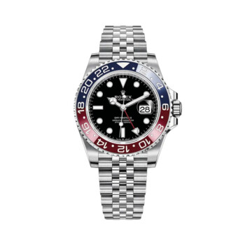 Rolex GMT-Master II Black Dial Stainless Steel Jubilee Bracelet 126710BLRO Men’s Watch 2021