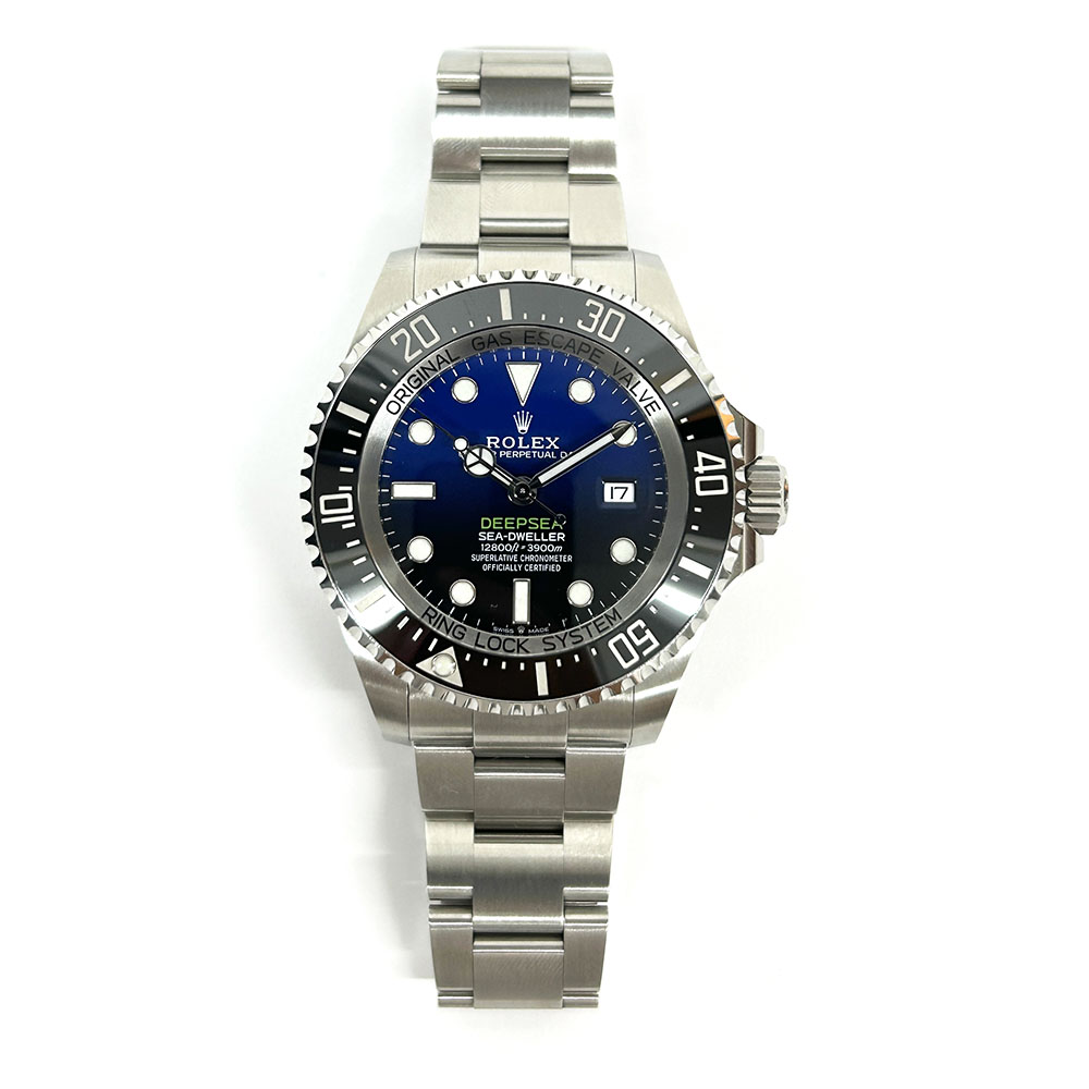 Rolex D-Blue Dial Sea-Dweller Deepsea 44mm 126660 Ceramic Bezel Oyster Steel Watch 2020