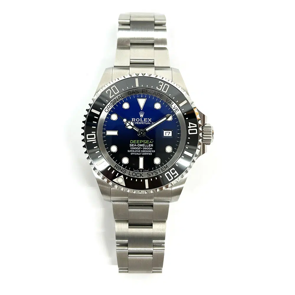 Rolex D-Blue Dial Sea-Dweller Deepsea 44mm 126660  Ceramic Bezel Oyster Steel Watch 2020 – image 3