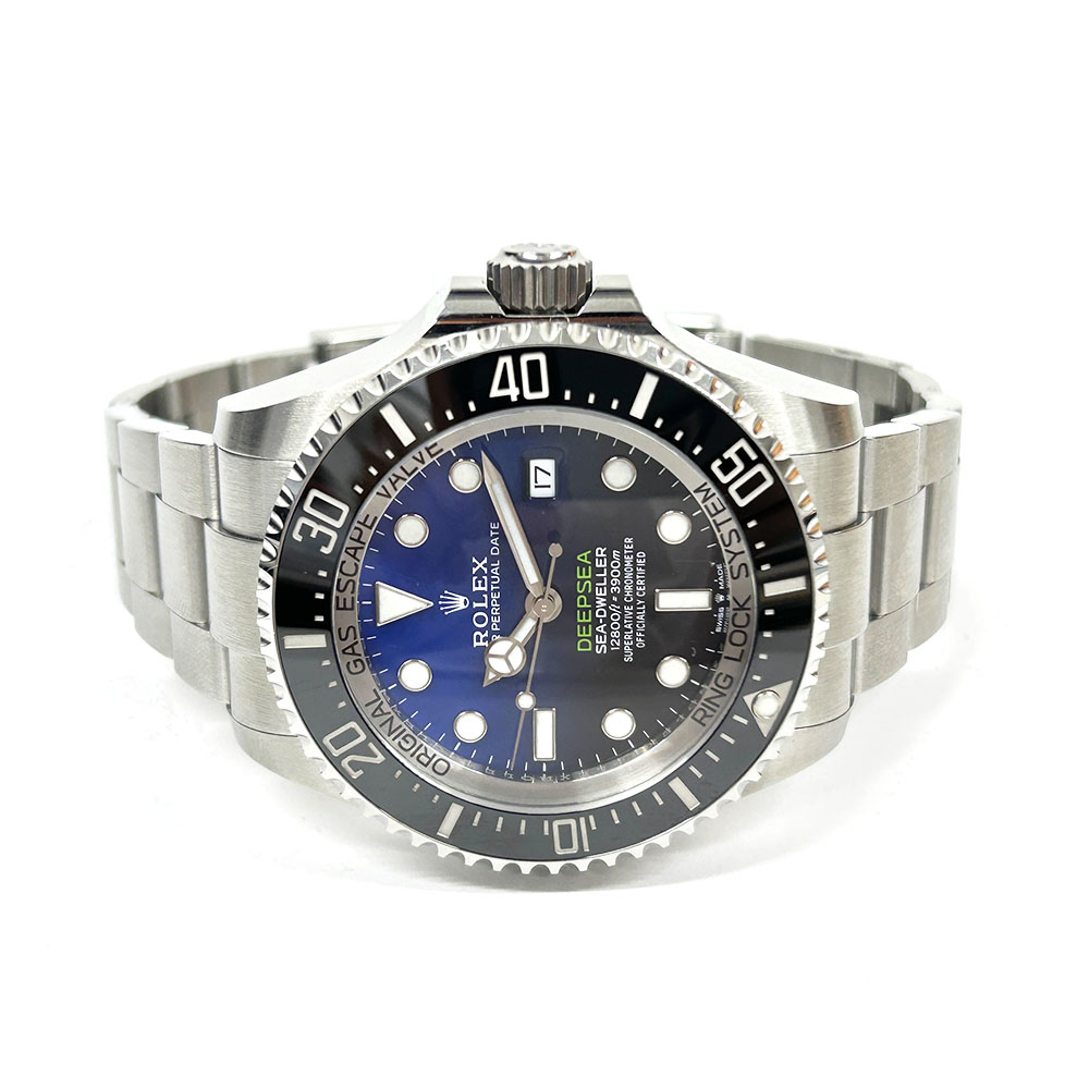Rolex D-Blue Dial Sea-Dweller Deepsea 44mm 126660 Ceramic Bezel Oyster Steel Watch 2020