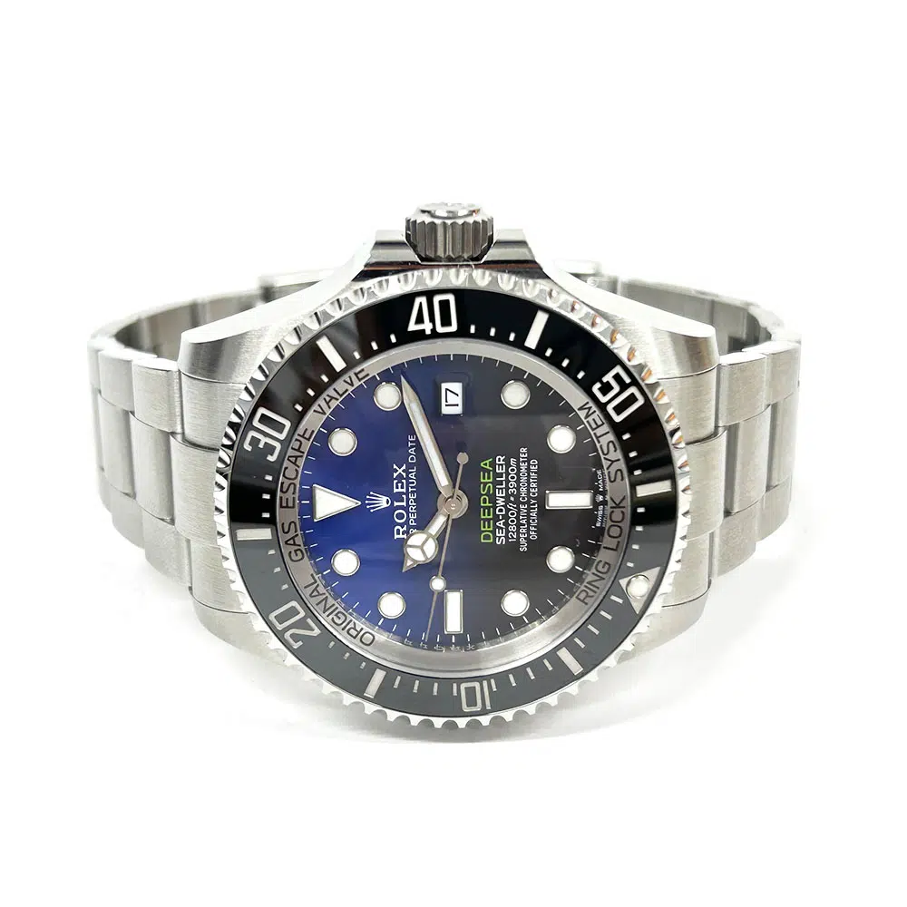 Rolex D-Blue Dial Sea-Dweller Deepsea 44mm 126660  Ceramic Bezel Oyster Steel Watch 2020 – image 4