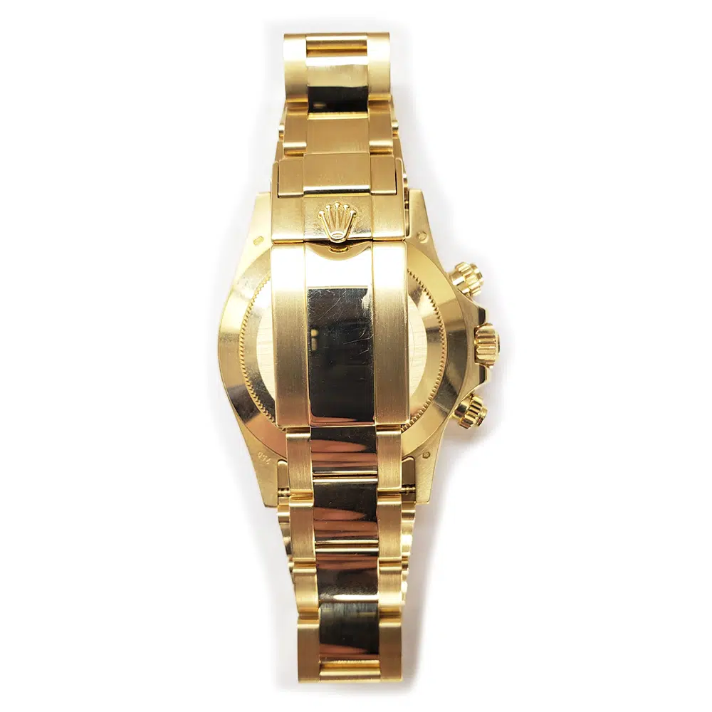 Rolex Daytona Green Dial 40mm 116508 Yellow Gold Watch Oyster Bracelet 2017 – image 5