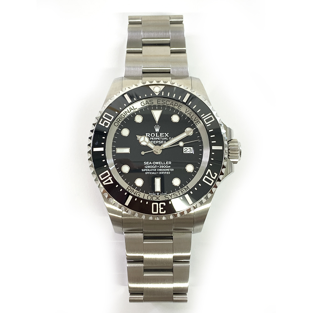 Rolex Sea-Dweller 44 Black Dial 126660 Stainless Steel Watch 2022