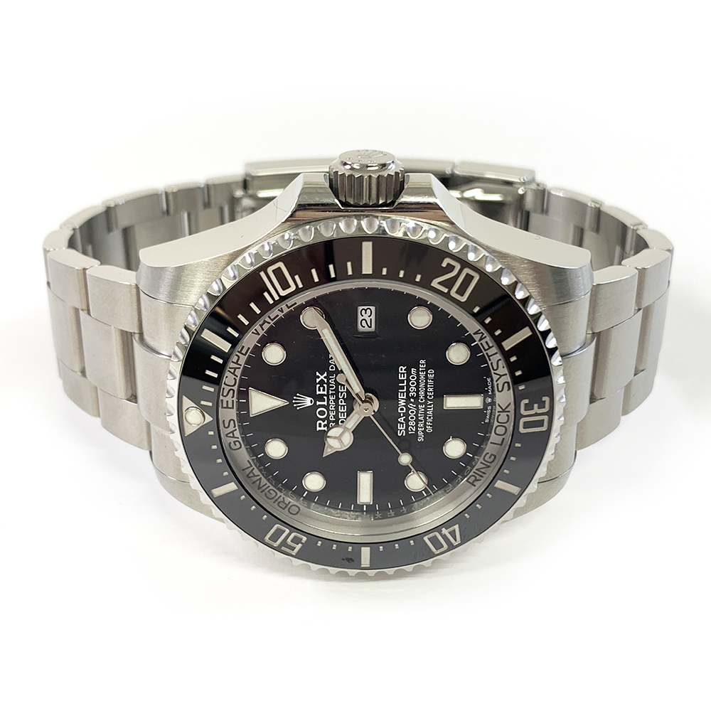 Rolex Sea-Dweller 44 Black Dial 126660 Stainless Steel Watch 2022