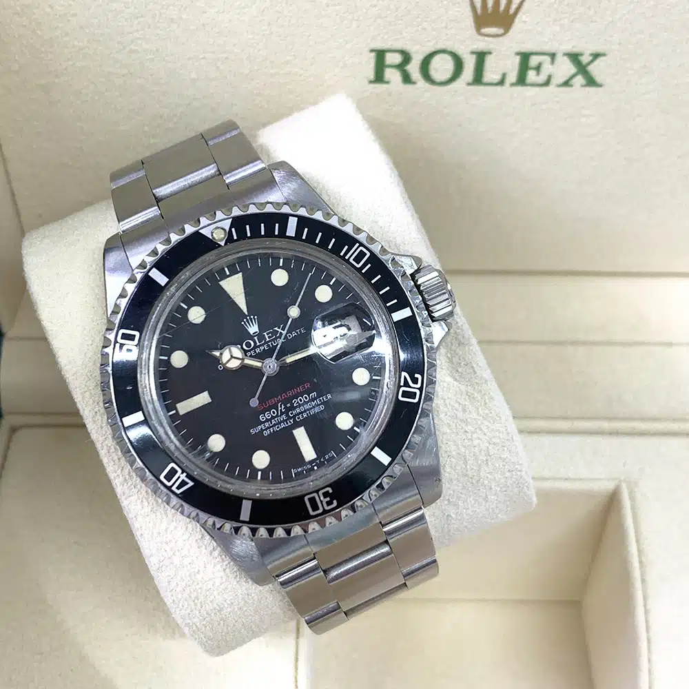 Rolex Submariner 40mmBlack Dial 1680 Stainless Steel Oyster Watch – image 8