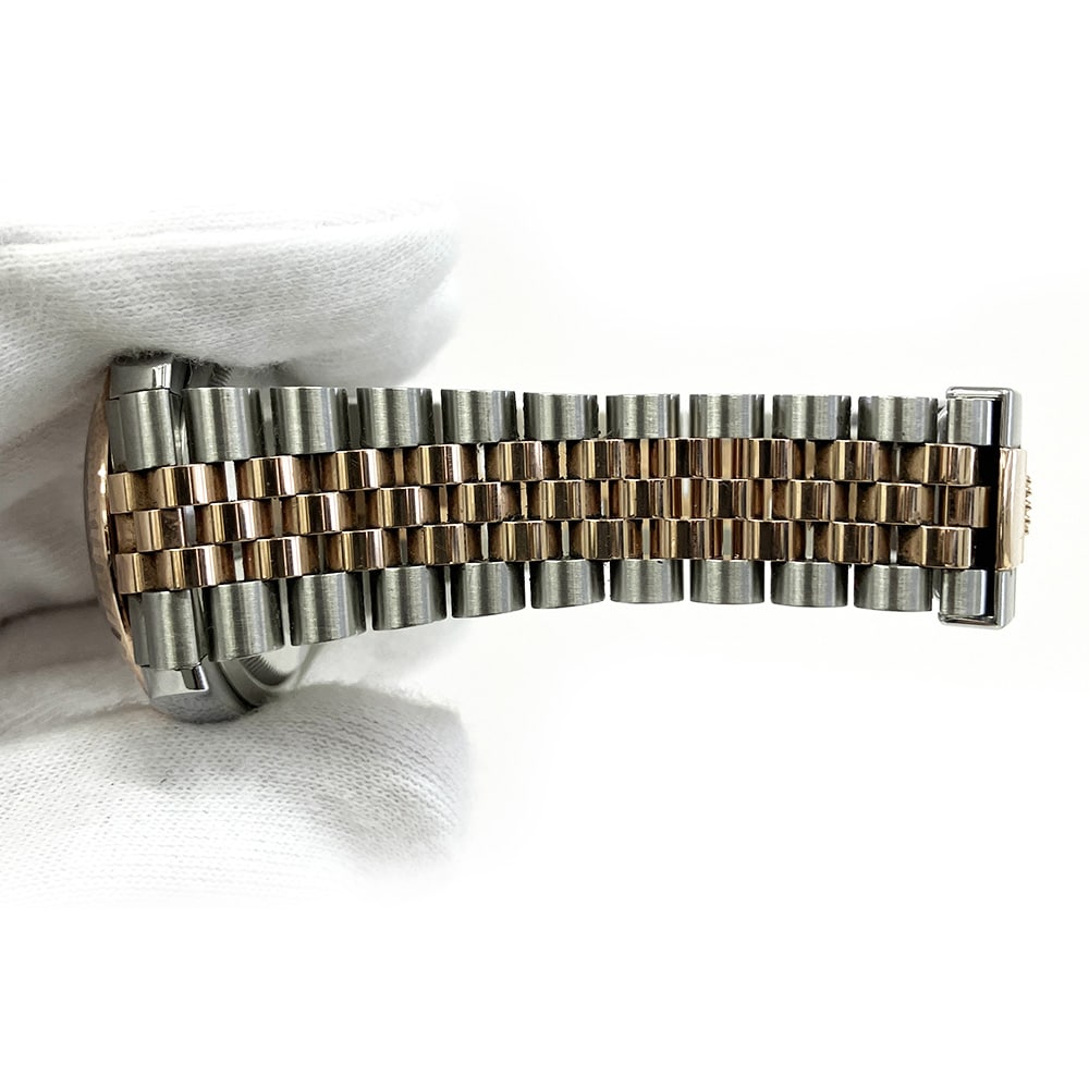 Rolex Datejust 36 126231 18kt Stainless Steel/Rose Gold with Silver Fluted Dial 2023
