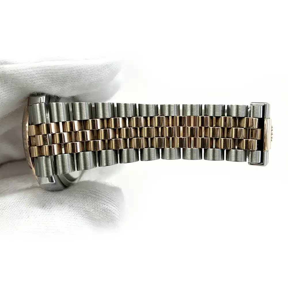 Rolex Datejust 36 126231 18kt Stainless Steel/Rose Gold with Silver Fluted Dial 2023 – image 7