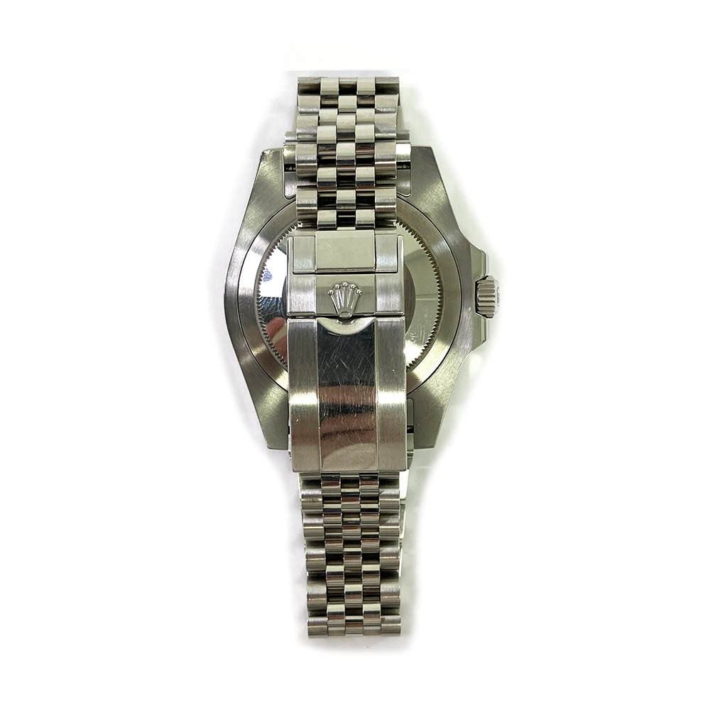 Rolex GMT-Master II 40mm Black & Blue Batgirl Bezel Jubilee Bracelet 126710BLNR Stainless Steel Black Dial