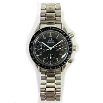 Omega Speedmaster Reduced Chronograph 3510.50.00 Stainless Steel Watch Black Dial
