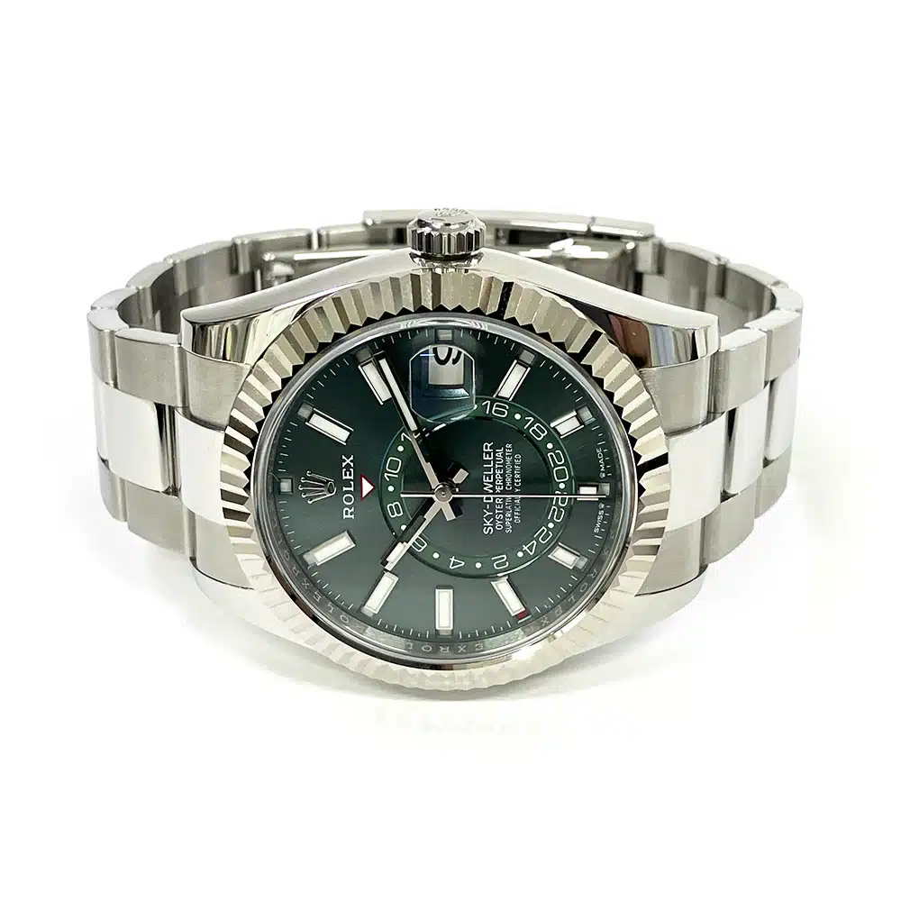Rolex Sky-Dweller 42mm 336934-0001 Stainless Steel with Green Dial Watch 2024 – image 3