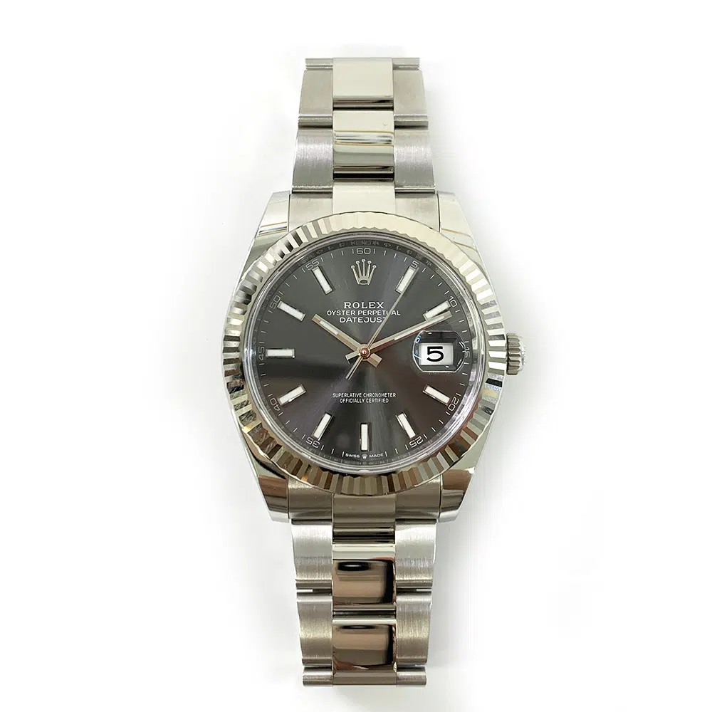 Rolex Datejust Slate Gray Dial 41mm 126334-0013 Stainless Steel Oyster Watch  2024 – image 3