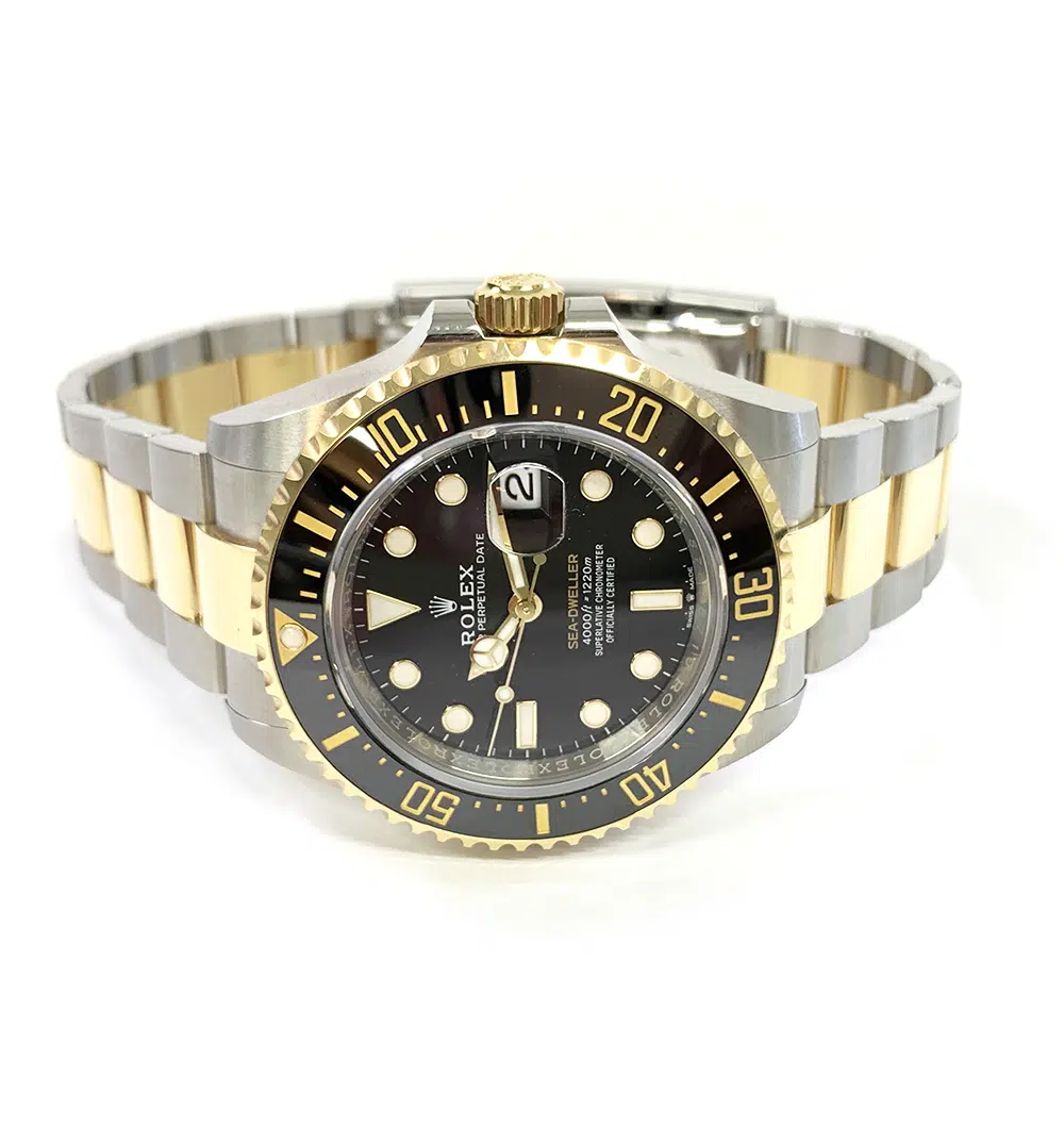 Rolex Sea-Dweller Black Dial 43mm 126603 Gold/Steel Oyster Watch MINT 2023 – image 4