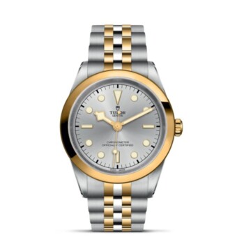 Tudor Black Bay M79683-0002 41mm Stainless Steel & Yellow Gold Silver Dial