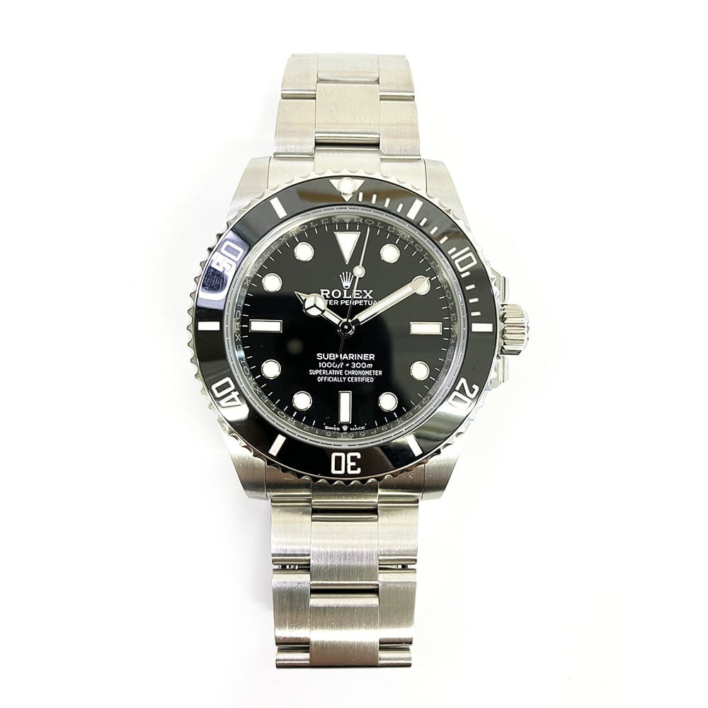 Rolex Submariner 41mm 124060 Oyster Stainless steel with Black Dial Watch 2023