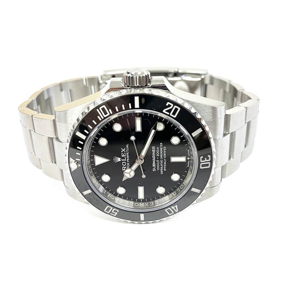 Rolex Submariner 41mm 124060 Oyster Stainless steel with Black Dial Watch 2023