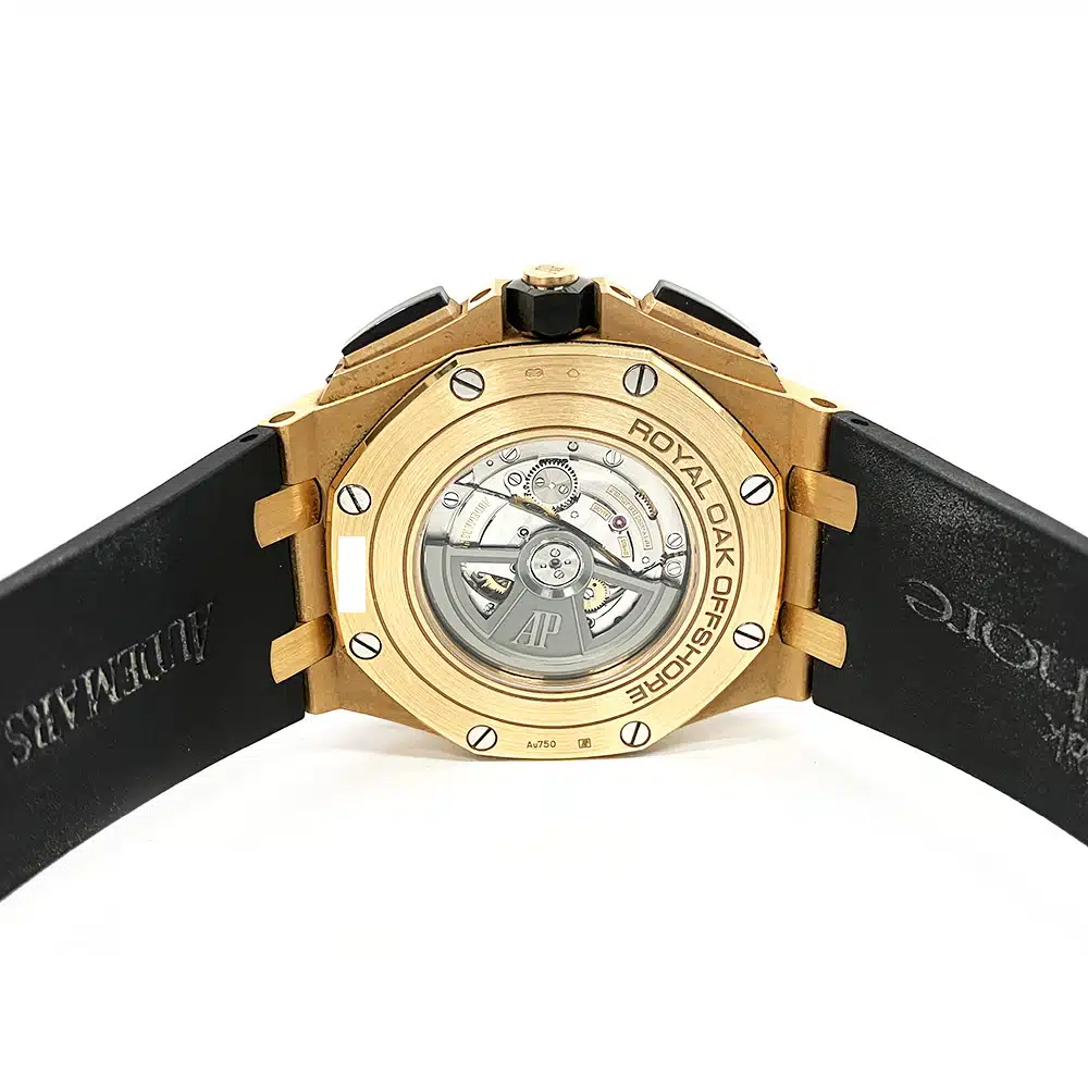Audemars Piguet Royal Oak Offshore Chronograph 26401RO.OO.A002CA.02 44mm Rose Gold with Black Dial Watch 2020 – image 6