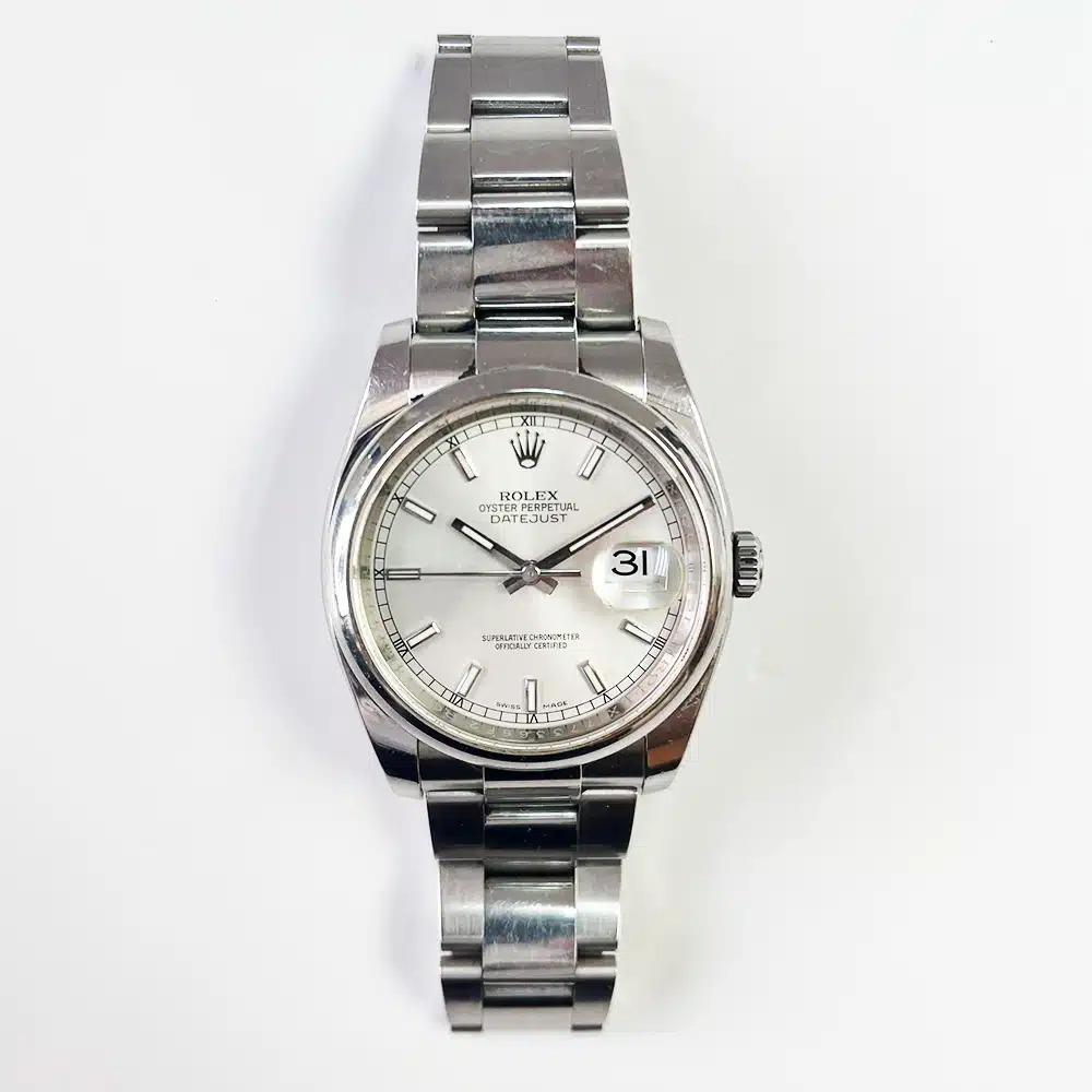 Rolex Datejust 116200-0056 36mm Stainless Steel with Silver Dial Watch 2015 – image 3