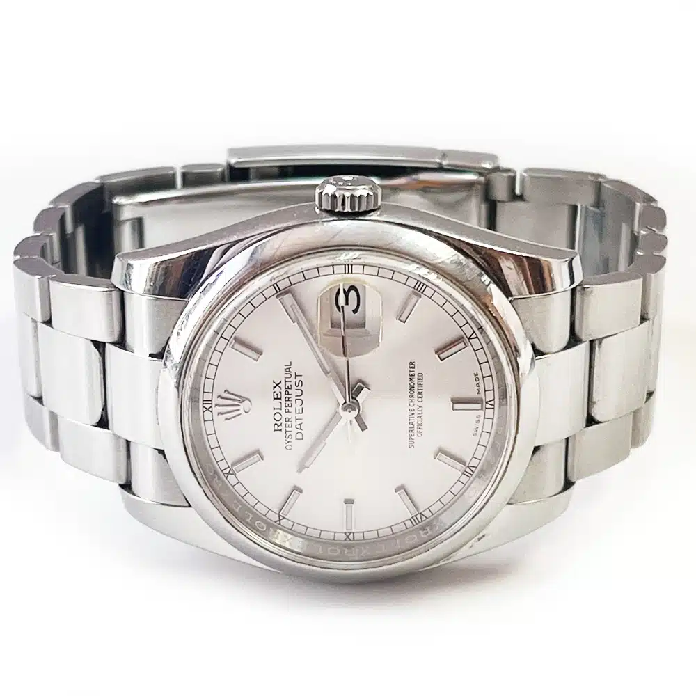 Rolex Datejust 116200-0056 36mm Stainless Steel with Silver Dial Watch 2015 – image 4