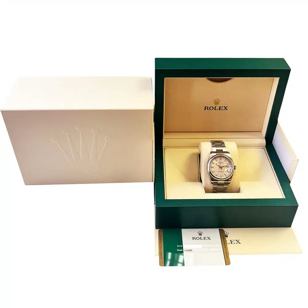 Rolex Datejust 116200-0056 36mm Stainless Steel with Silver Dial Watch 2015 – image 7