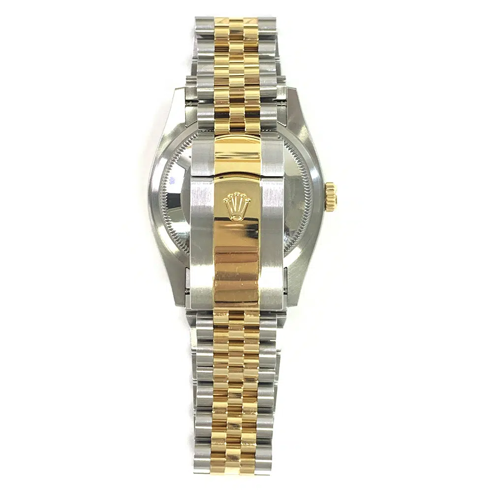 Rolex Datejust 36mm 126233 Jubilee Stainless Steel & Yellow Gold Watch Champagne Diamond Dial 2020 – image 5