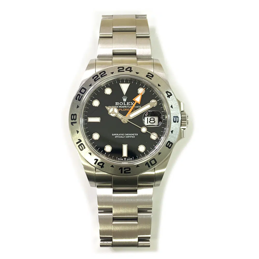 Rolex Black Dial Explorer II 42mm 226570  Stainless Steel Oyster Watch 2022 – image 3