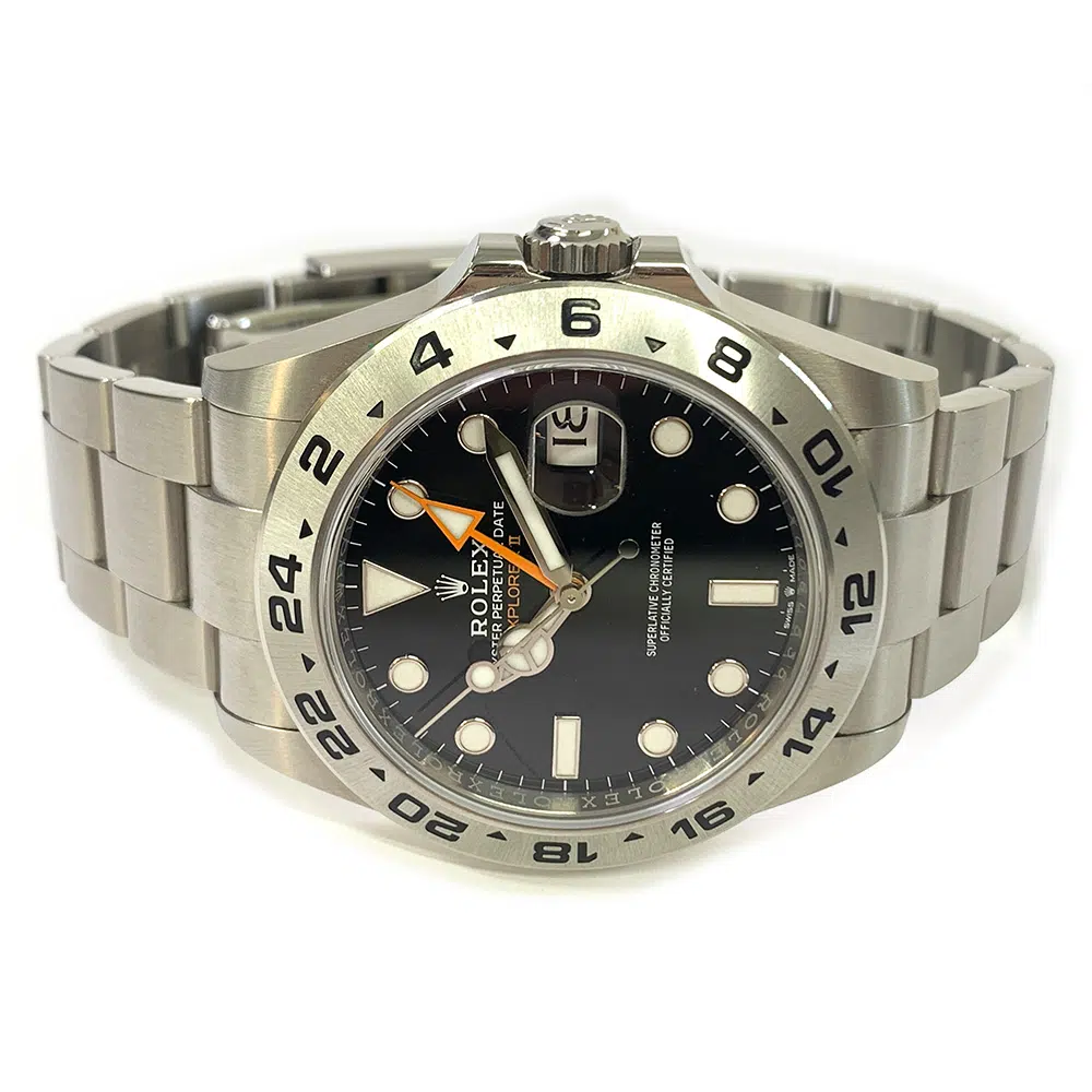 Rolex Black Dial Explorer II 42mm 226570  Stainless Steel Oyster Watch 2022 – image 4